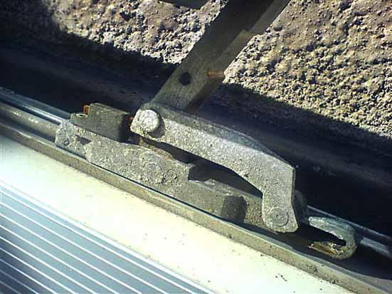 Window Catch Corrosion